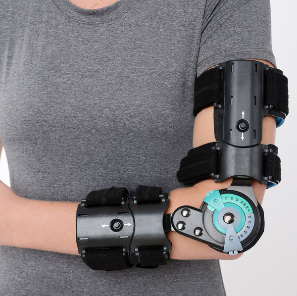 Hinged R.O.M. Elbow (Universal Size) -  by Advanced Orthopaedics - Superior Braces - SuperiorBraces.com