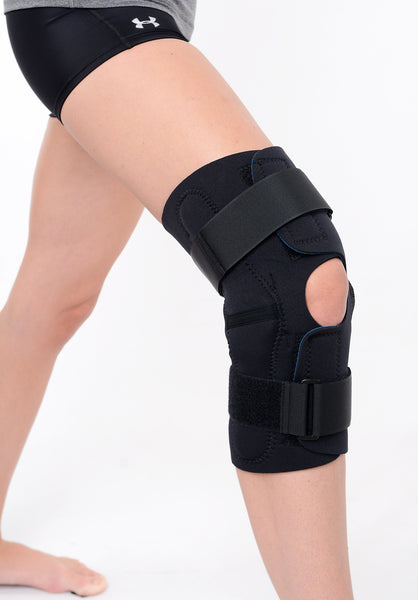 Wrap Around Hinged Knee Brace -  by Advanced Orthopaedics - Superior Braces - SuperiorBraces.com