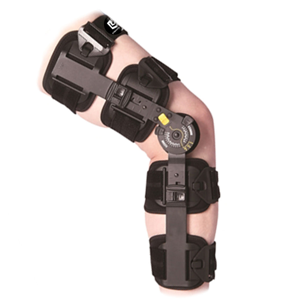 Universal Hinged Range of Motion (ROM) Knee Brace, Post Op, Telescopin