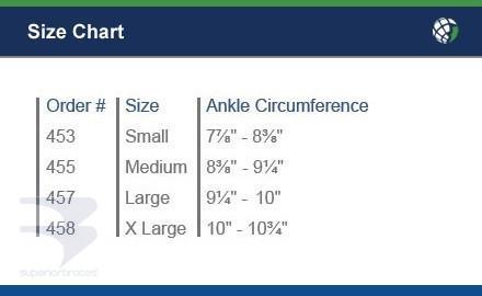 Silicone Elastic Ankle Support -  by Advanced Orthopaedics - Superior Braces - SuperiorBraces.com