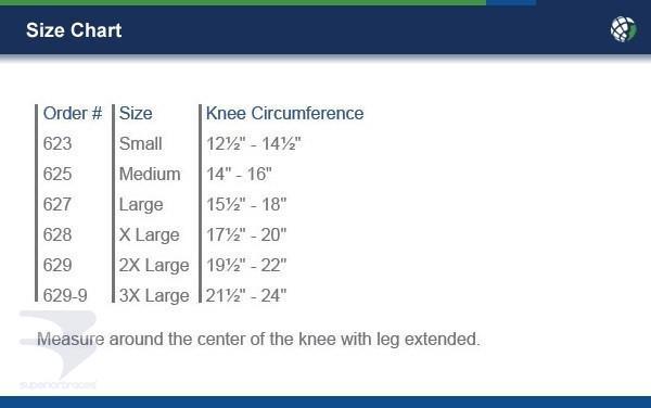 The Min-Knee Hinged Knee Brace -  by Advanced Orthopaedics - Superior Braces - SuperiorBraces.com