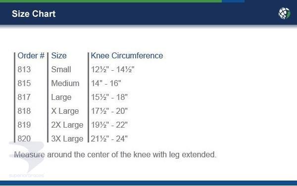 Sport Lite Knee Brace -  by Advanced Orthopaedics - Superior Braces - SuperiorBraces.com
