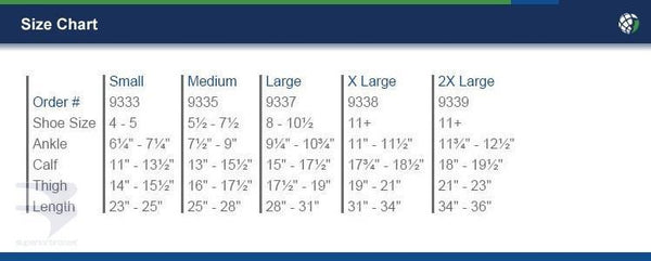 Womens Thigh High Compression Stockings (15-20 mm Hg Compression) -  by Advanced Orthopaedics - Superior Braces - SuperiorBraces.com