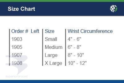 Elastic Slip-On Wrist Support -  by Advanced Orthopaedics - Superior Braces - SuperiorBraces.com
