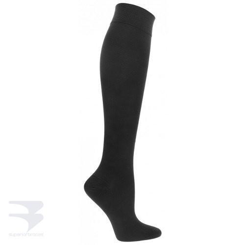 Men's Ribbed Dress Support Socks (20-30 mm Hg Compression) -  by Advanced Orthopaedics - Superior Braces - SuperiorBraces.com