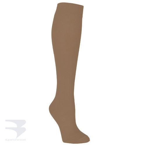 Men's Ribbed Dress Support Socks (20-30 mm Hg Compression) -  by Advanced Orthopaedics - Superior Braces - SuperiorBraces.com