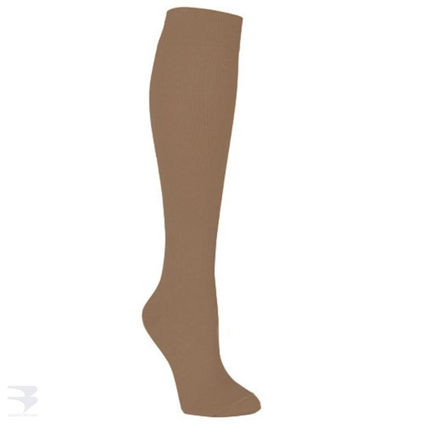 Men's Ribbed Dress Support Socks (20-30 mm Hg Compression) - 3 Pack