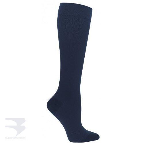 Men's Ribbed Dress Support Socks (20-30 mm Hg Compression) -  by Advanced Orthopaedics - Superior Braces - SuperiorBraces.com