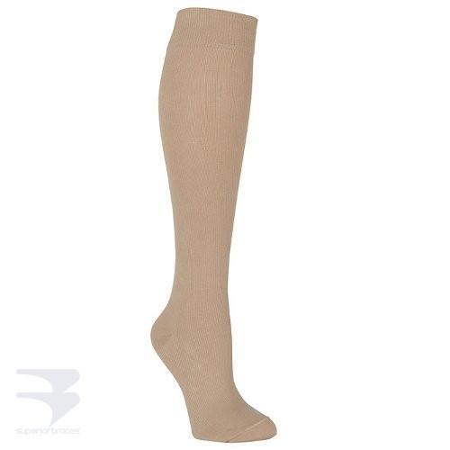 Men's Ribbed Dress Support Socks (15-20mm Hg Compression) -  by Advanced Orthopaedics - Superior Braces - SuperiorBraces.com