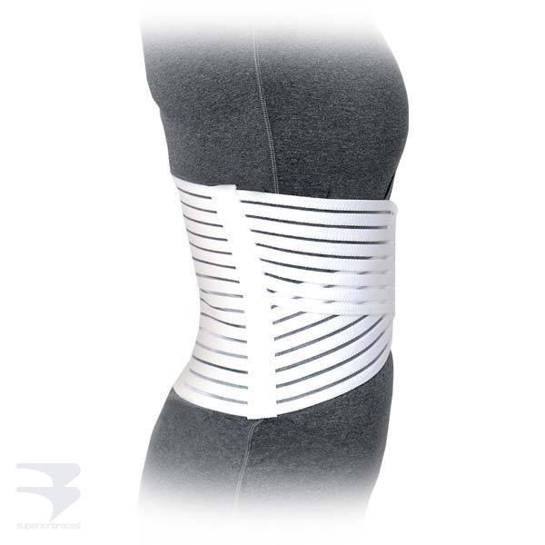 Breathe Lite Back Support - White Color -  by Advanced Orthopaedics - Superior Braces - SuperiorBraces.com