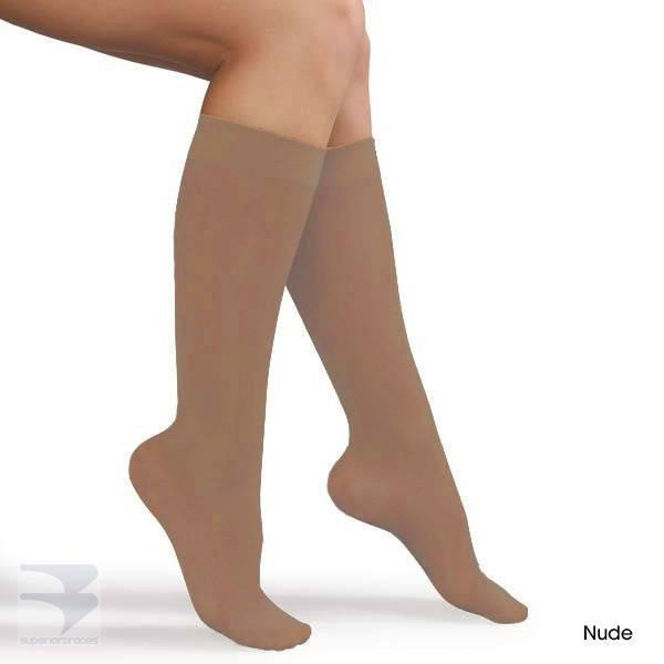 Womens Knee High Compression Stocking (15-20 mm Hg Compression) -  by Advanced Orthopaedics - Superior Braces - SuperiorBraces.com