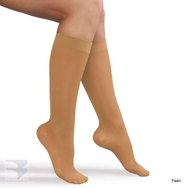 Womens Knee High Compression Stocking (15-20 mm Hg Compression) -  by Advanced Orthopaedics - Superior Braces - SuperiorBraces.com