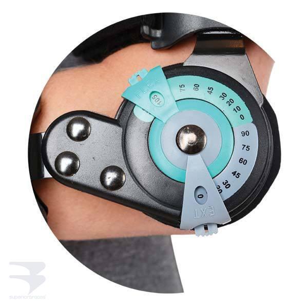 Hinged R.O.M. Elbow (Universal Size) -  by Advanced Orthopaedics - Superior Braces - SuperiorBraces.com