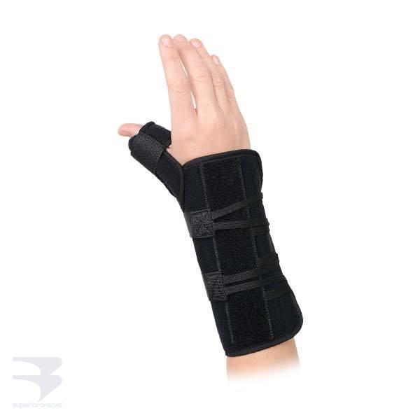 Universal Wrist Brace with Thumb Spica -  by Advanced Orthopaedics - Superior Braces - SuperiorBraces.com