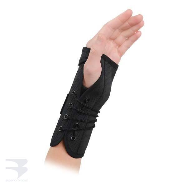 K. S. Lace Up Wrist Splint -  by Advanced Orthopaedics - Superior Braces - SuperiorBraces.com